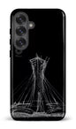 Galaxy S25 Plus Tough (Gloss) Parc Olympique - Croquis Noir -