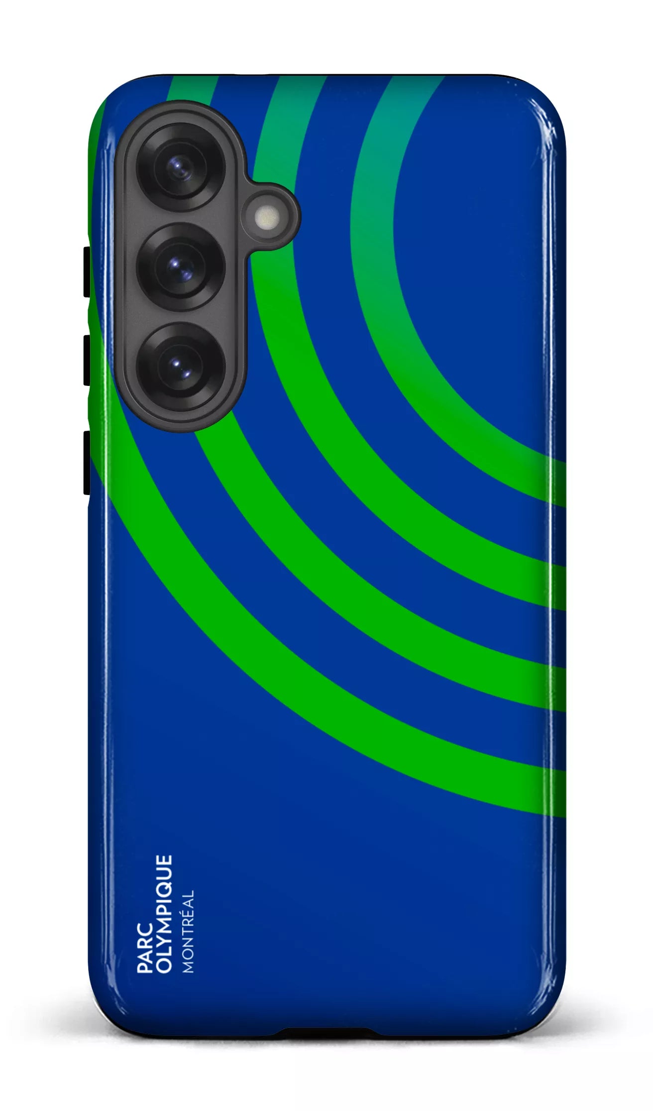 Galaxy S25 Plus Tough (Gloss) Parc Olympique - Logo Bleu -