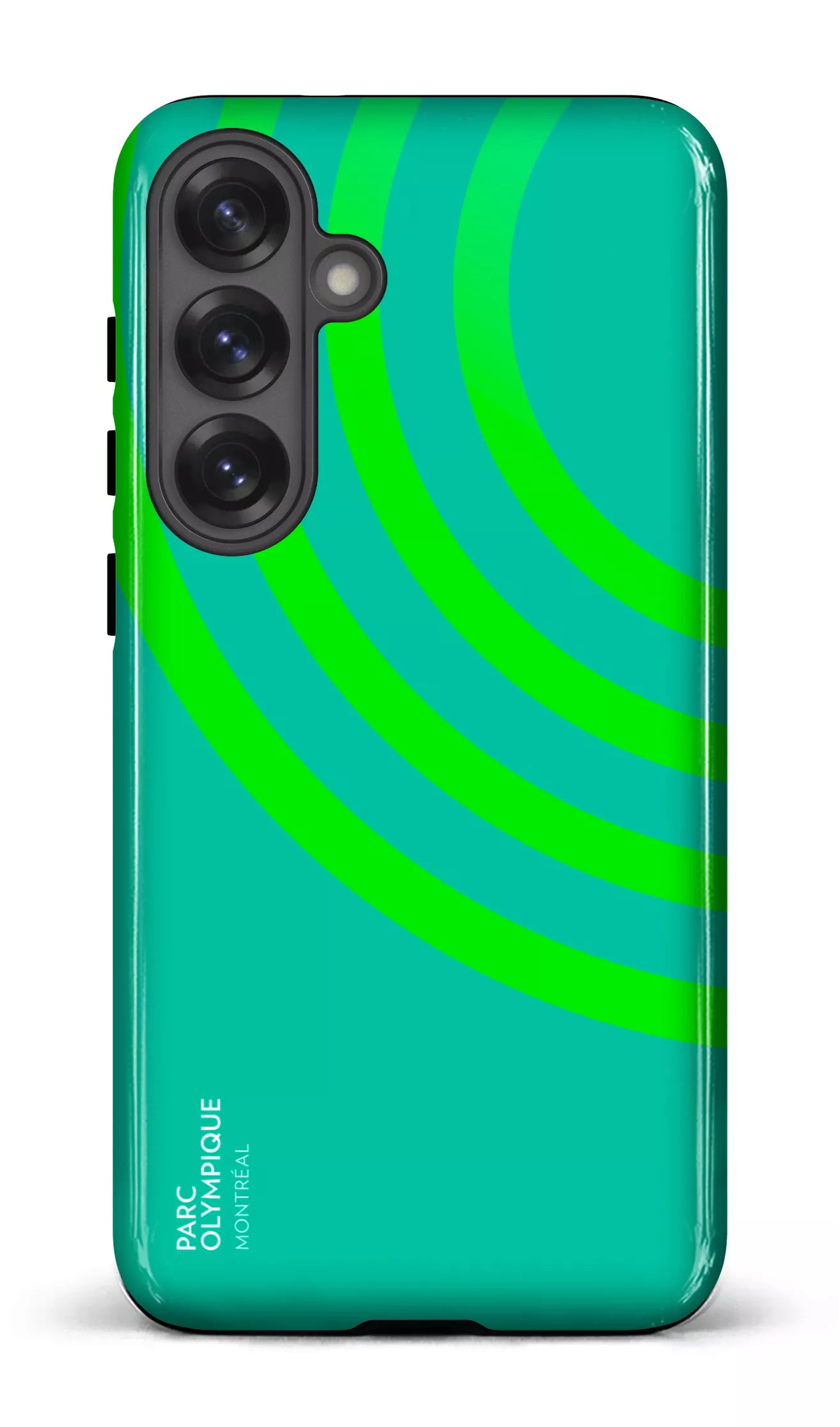 Galaxy S25 Plus Tough (Gloss) Parc Olympique - Logo Vert -