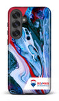 Galaxy S25 Plus Tough (Gloss) Peinture marbrée claire de Francheville -