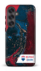 Galaxy S25 Plus Tough (Gloss) Peinture marbrée sombre -