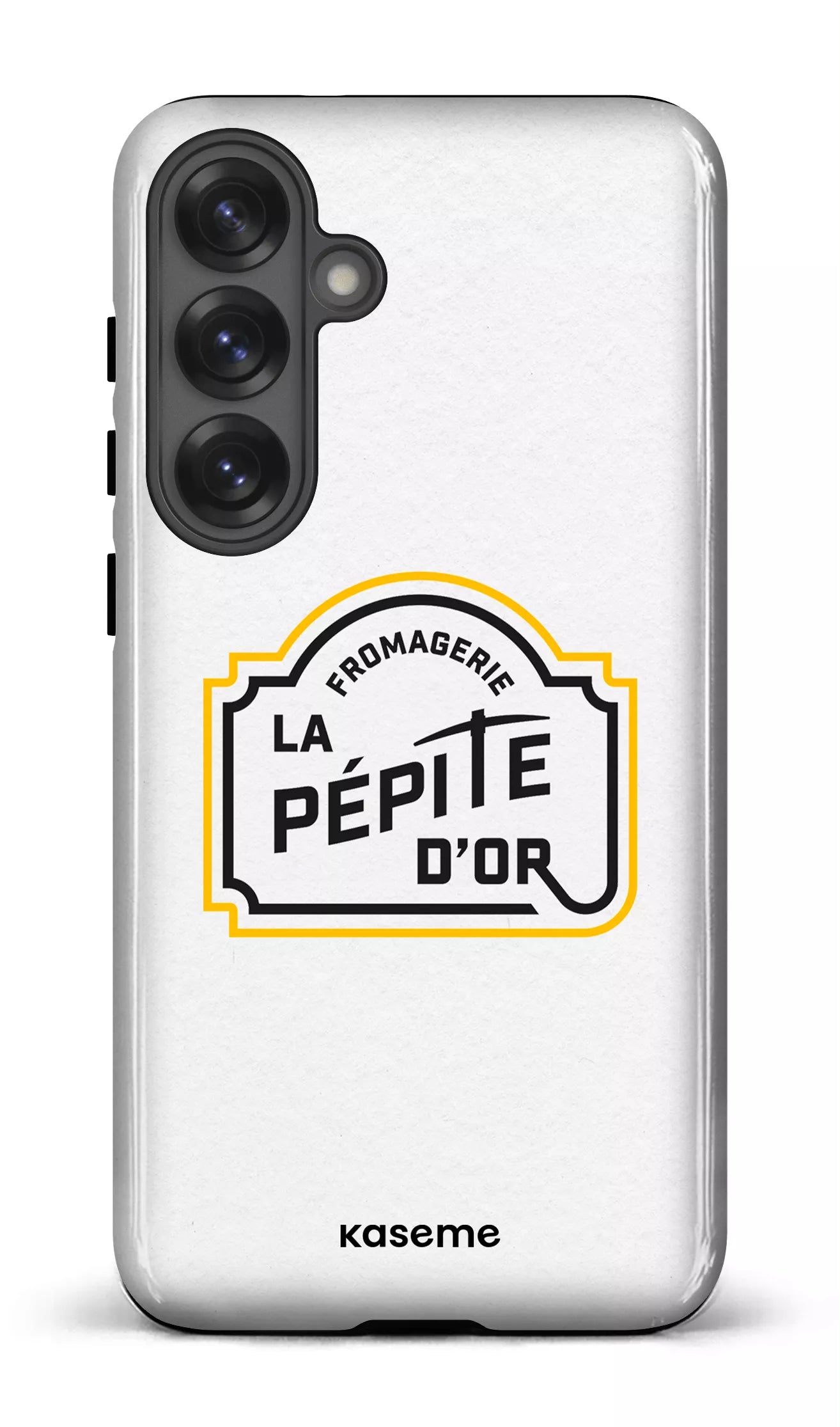 Galaxy S25 Plus Tough (Gloss) Pépite Blanc -