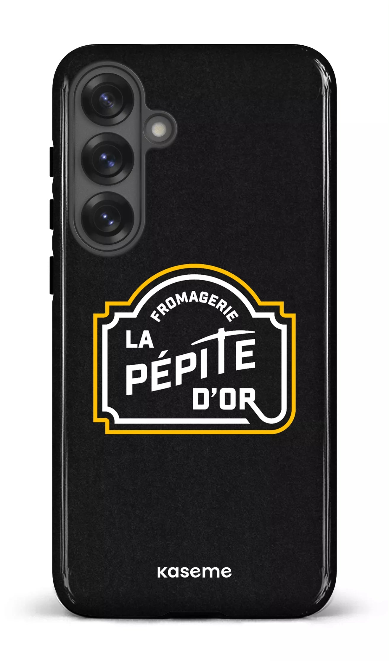 Galaxy S25 Plus Tough (Gloss) Pépite Noir -
