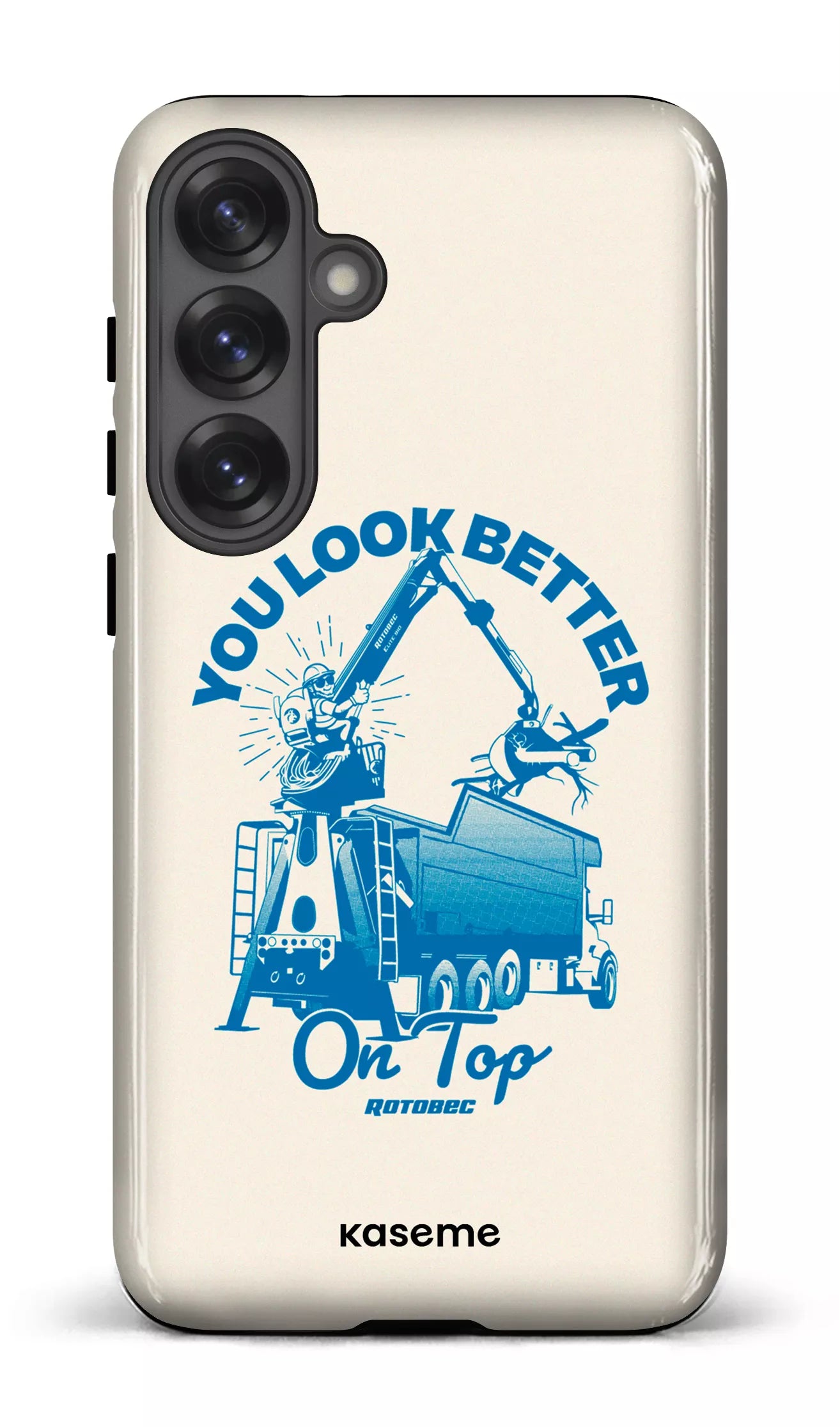 Galaxy S25 Plus Tough (Gloss) Rotobec Beige -