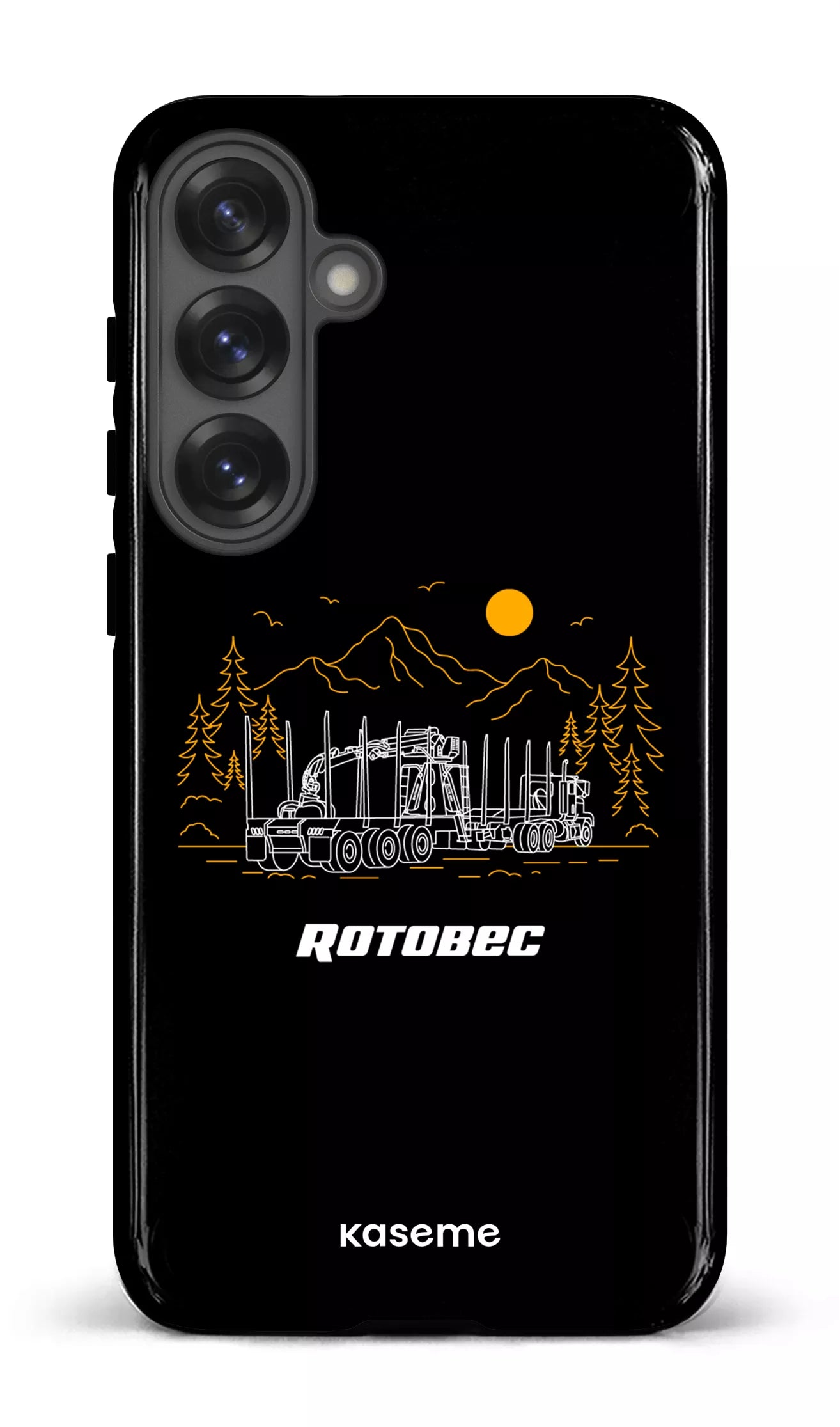 Galaxy S25 Plus Tough (Gloss) Rotobec Noir -