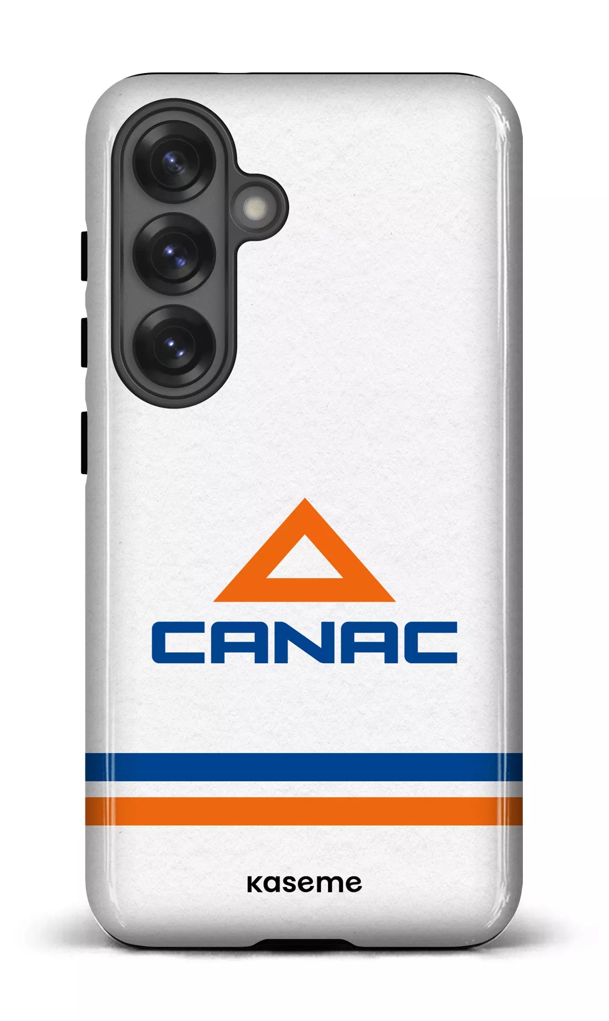 Galaxy S25 Tough (Gloss) Canac Blanc -