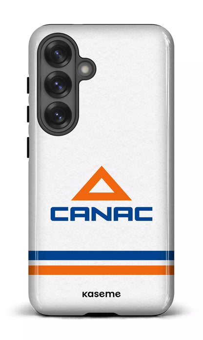 Galaxy S25 Tough (Gloss) Canac Blanc -