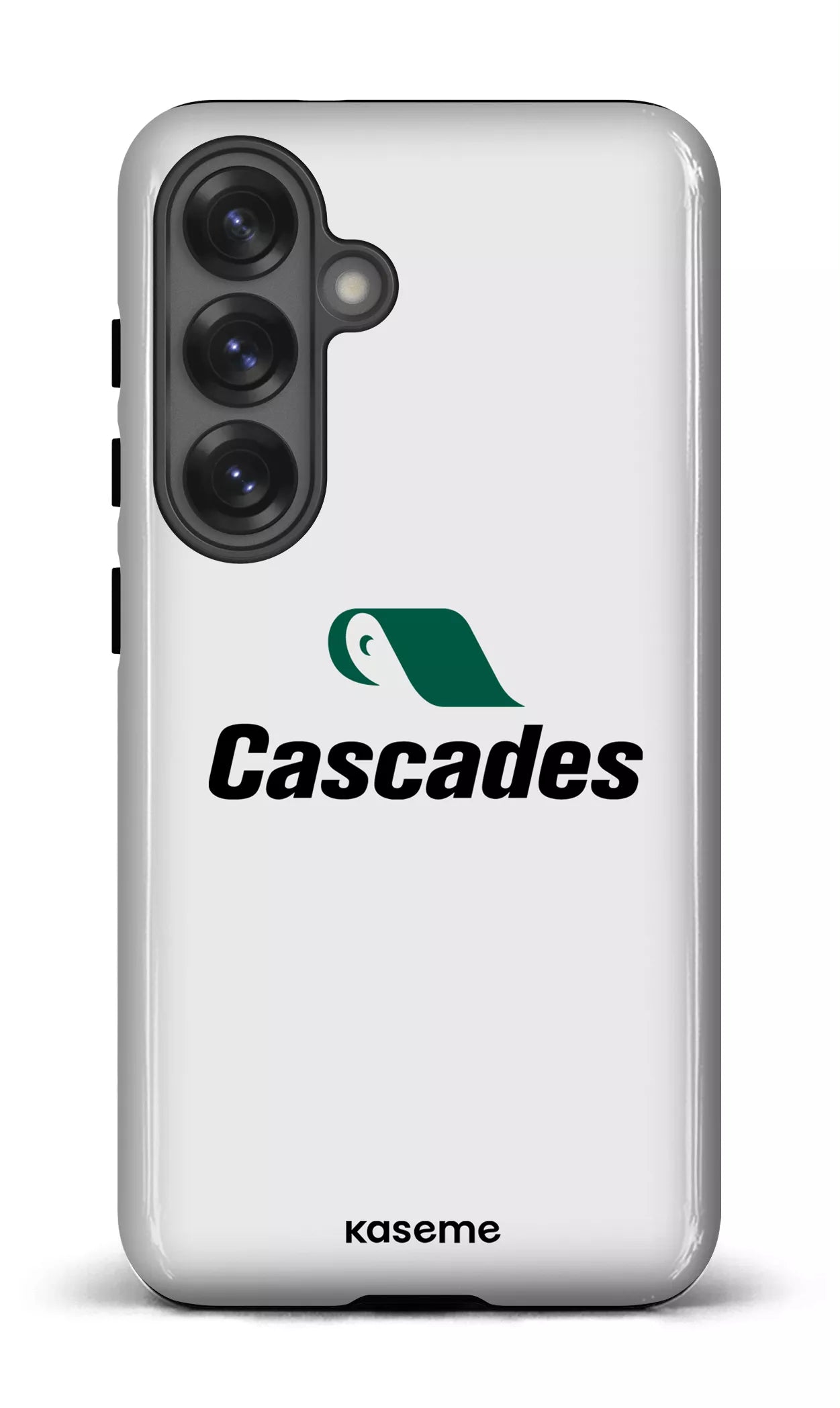 Galaxy S25 Tough (Gloss) Cascades Blanc -