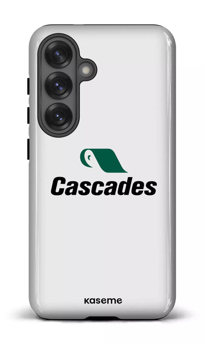 Galaxy S25 Tough (Gloss) Cascades Blanc -