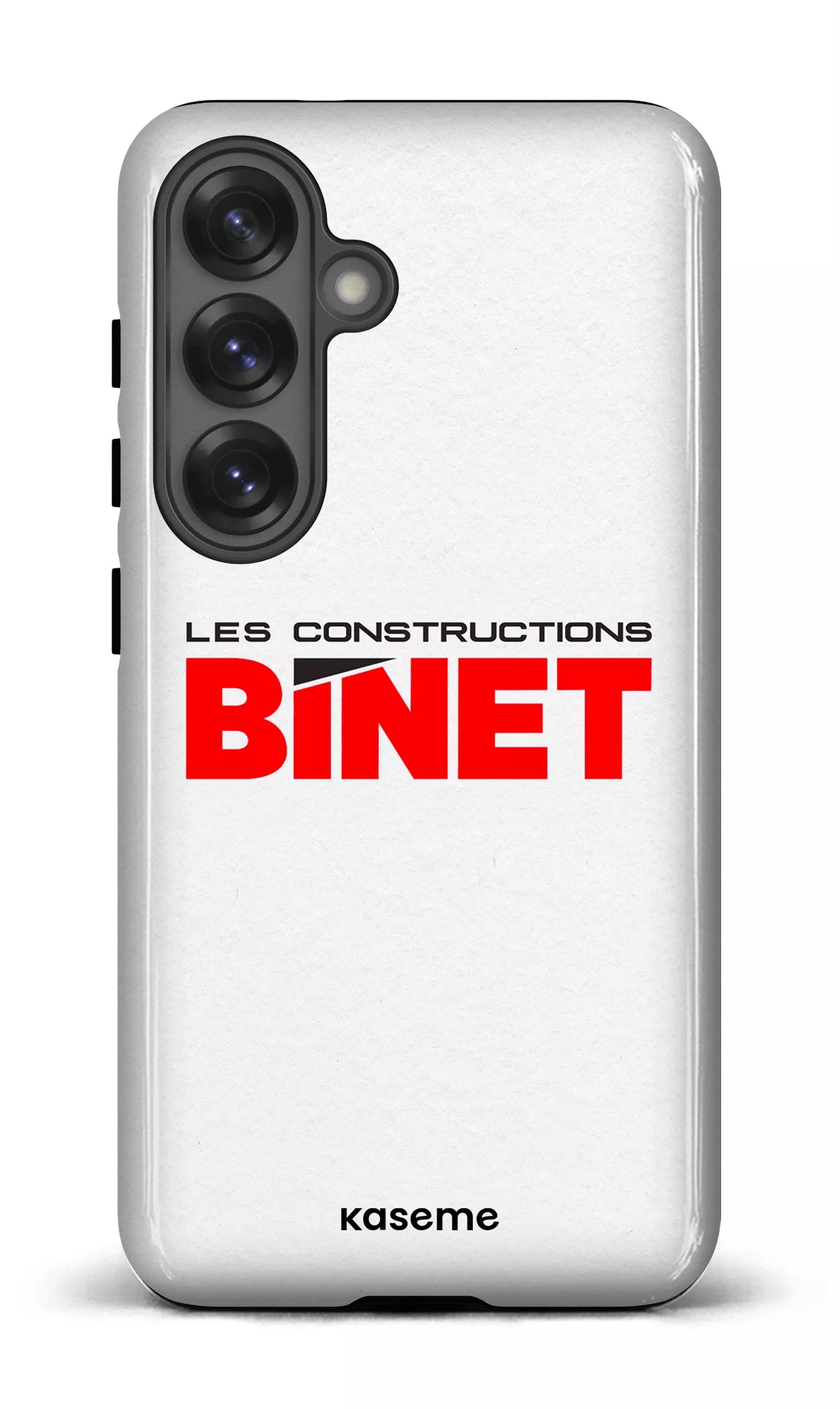 Galaxy S25 Tough (Gloss) Constructions Binet Blanc -