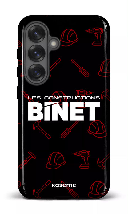 Galaxy S25 Tough (Gloss) Constructions Binet Noir -