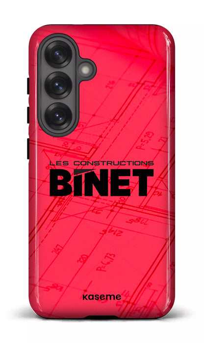 Galaxy S25 Tough (Gloss) Constructions Binet Rouge -