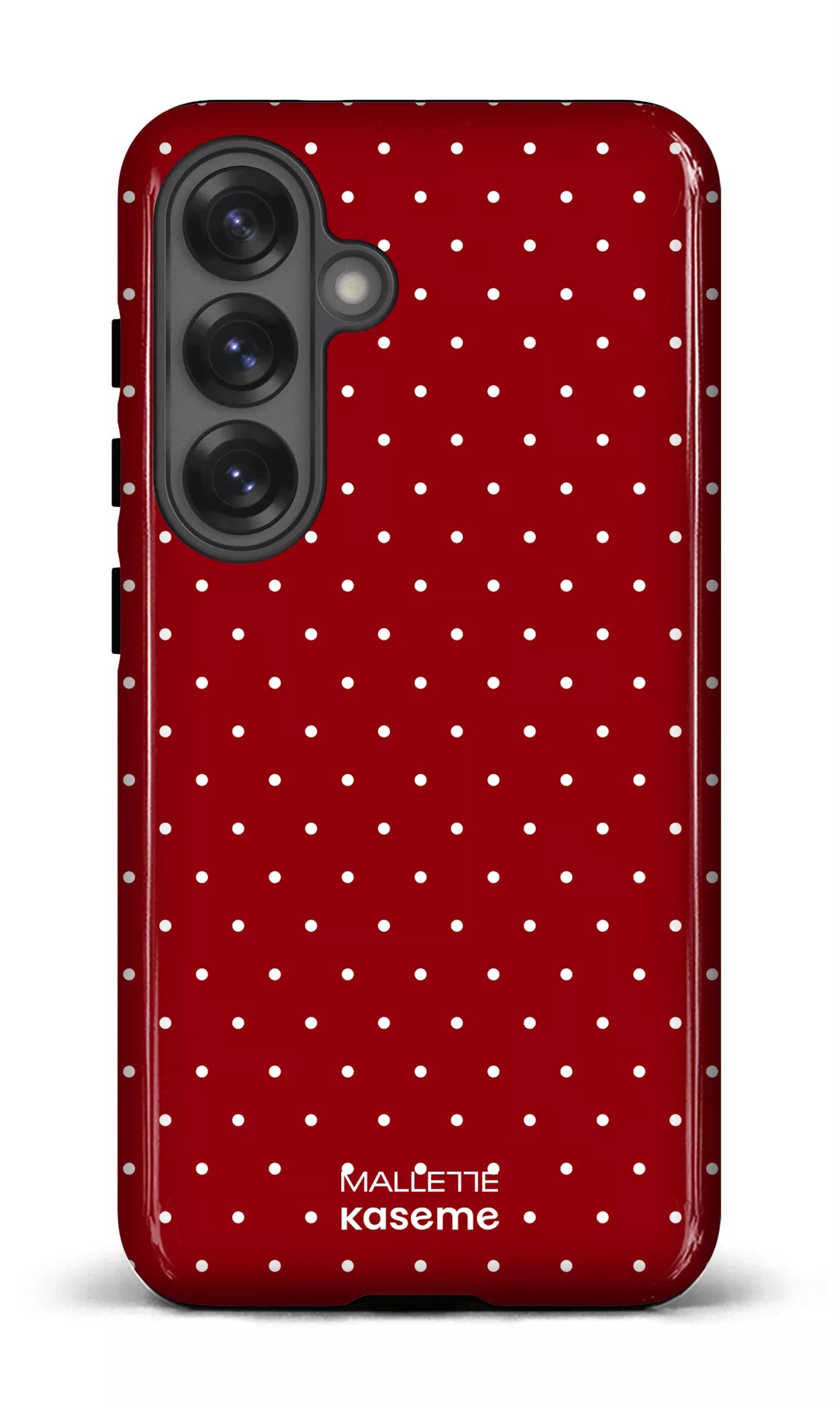 Galaxy S25 Tough (Gloss) Ditsy Rouge x Mallette -
