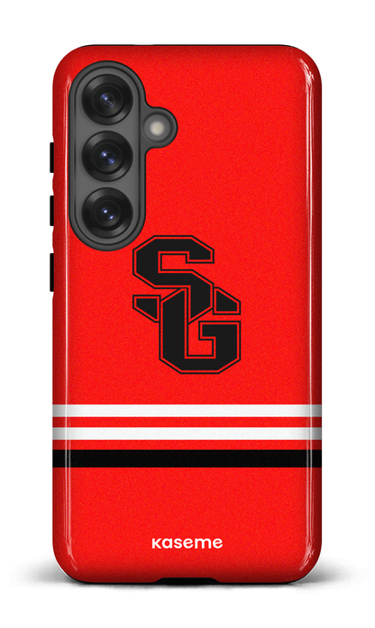 Galaxy S25 Tough (Gloss) Dragons PSG Rouge -