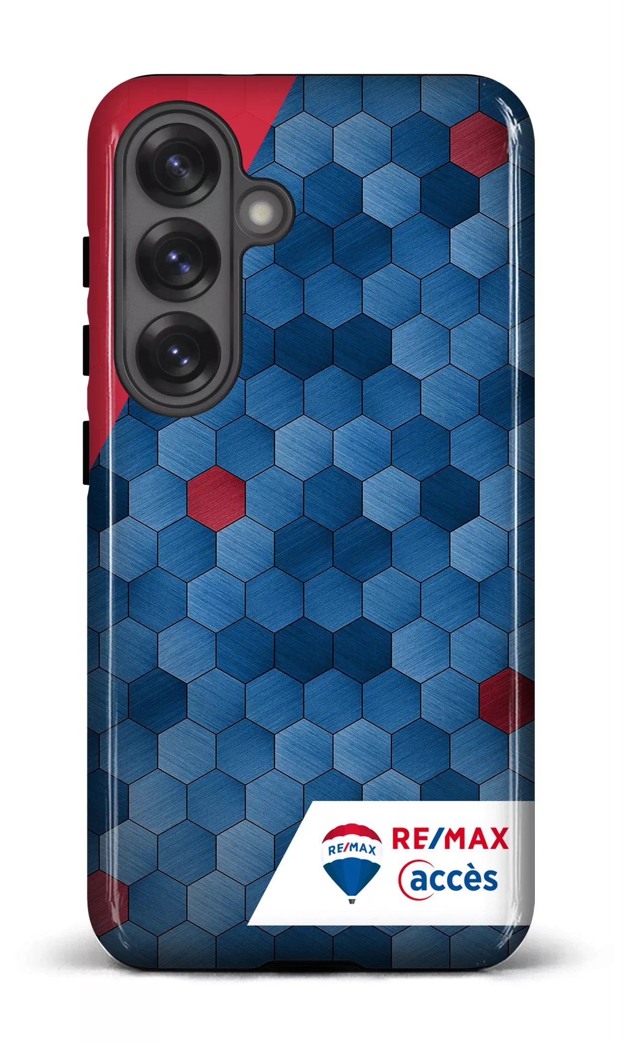 Galaxy S25 Tough (Gloss) Exagones texturés -
