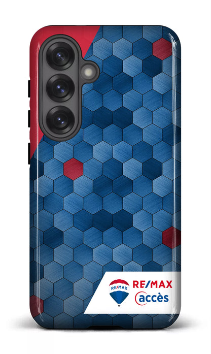 Galaxy S25 Tough (Gloss) Exagones texturés -