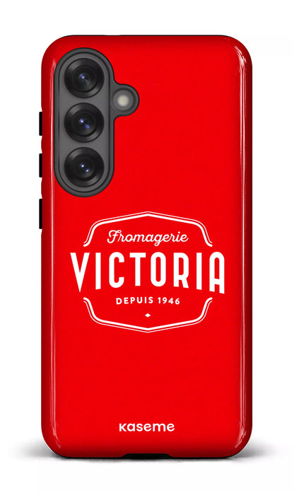 Galaxy S25 Tough (Gloss) Fromagerie Victoria Rouge -