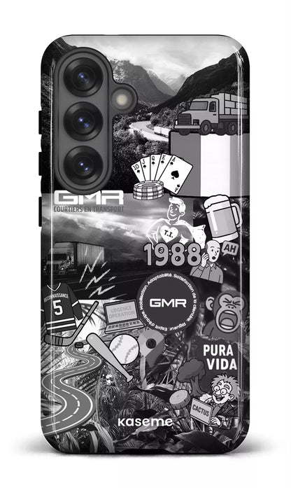 Galaxy S25 Tough (Gloss) GMR Collage Noir et Blanc -