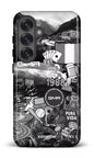 Galaxy S25 Tough (Gloss) GMR Collage Noir et Blanc -