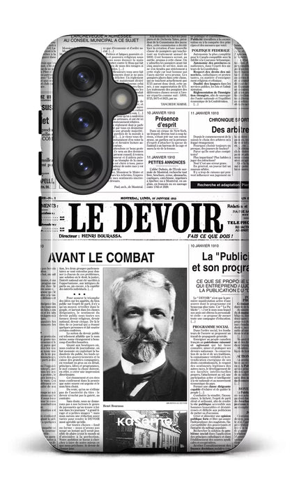 Galaxy S25 Tough (Gloss) Le Devoir — Premier édito -