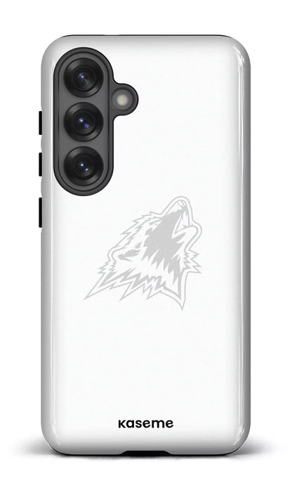 Galaxy S25 Tough (Gloss) Les Huskies Blanc -