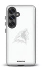 Galaxy S25 Tough (Gloss) Les Huskies Blanc -