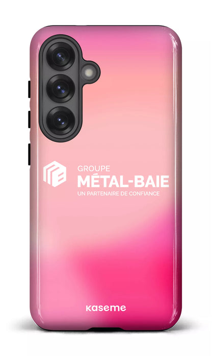 Galaxy S25 Tough (Gloss) Métal-Baie Tie-Dye -