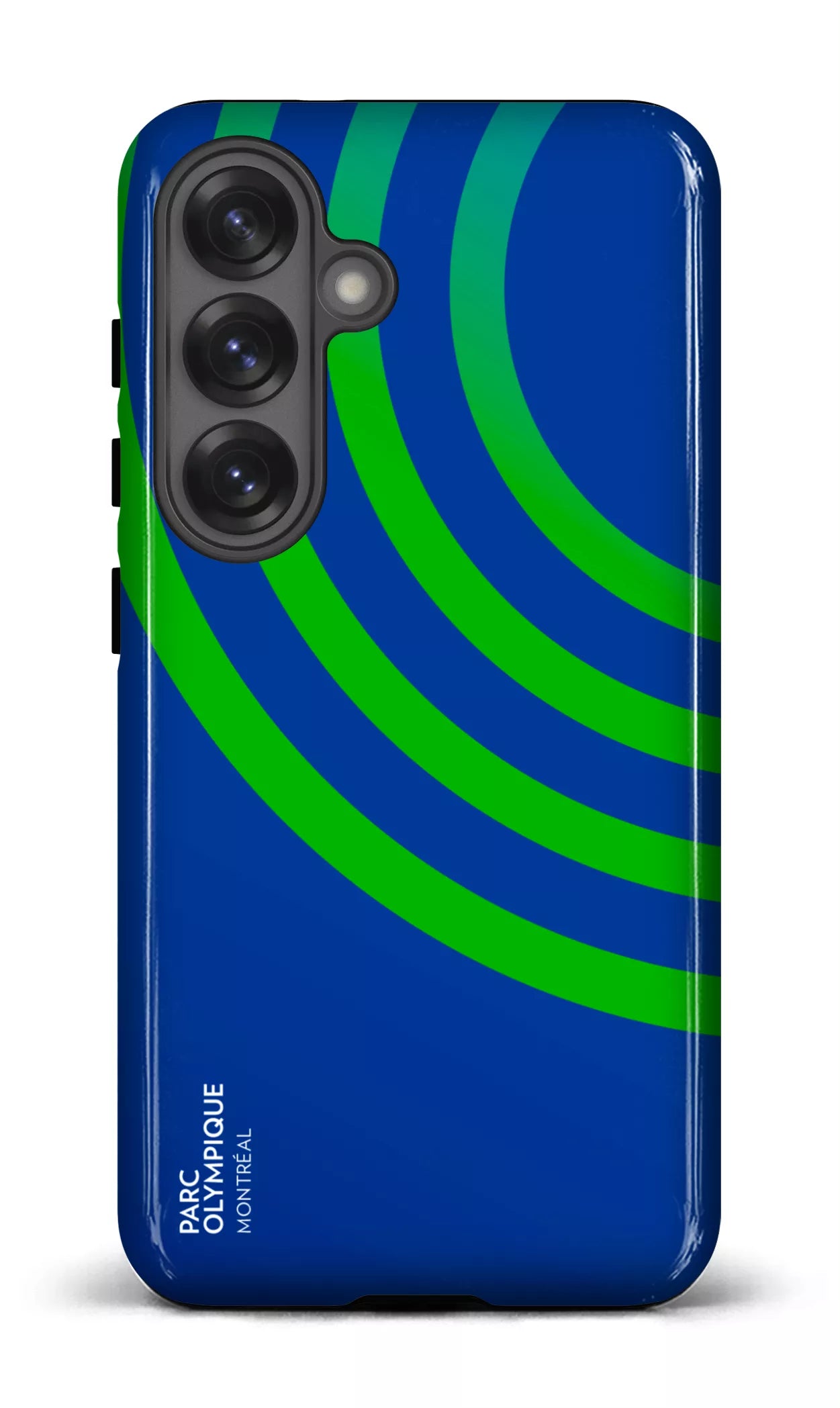 Galaxy S25 Tough (Gloss) Parc Olympique - Logo Bleu -
