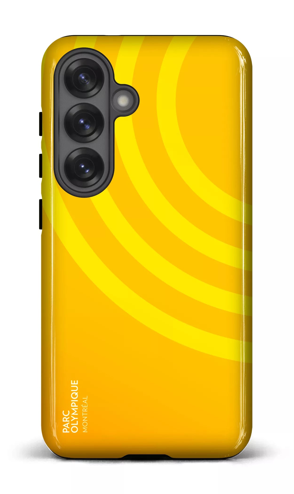 Galaxy S25 Tough (Gloss) Parc Olympique - Logo Jaune -
