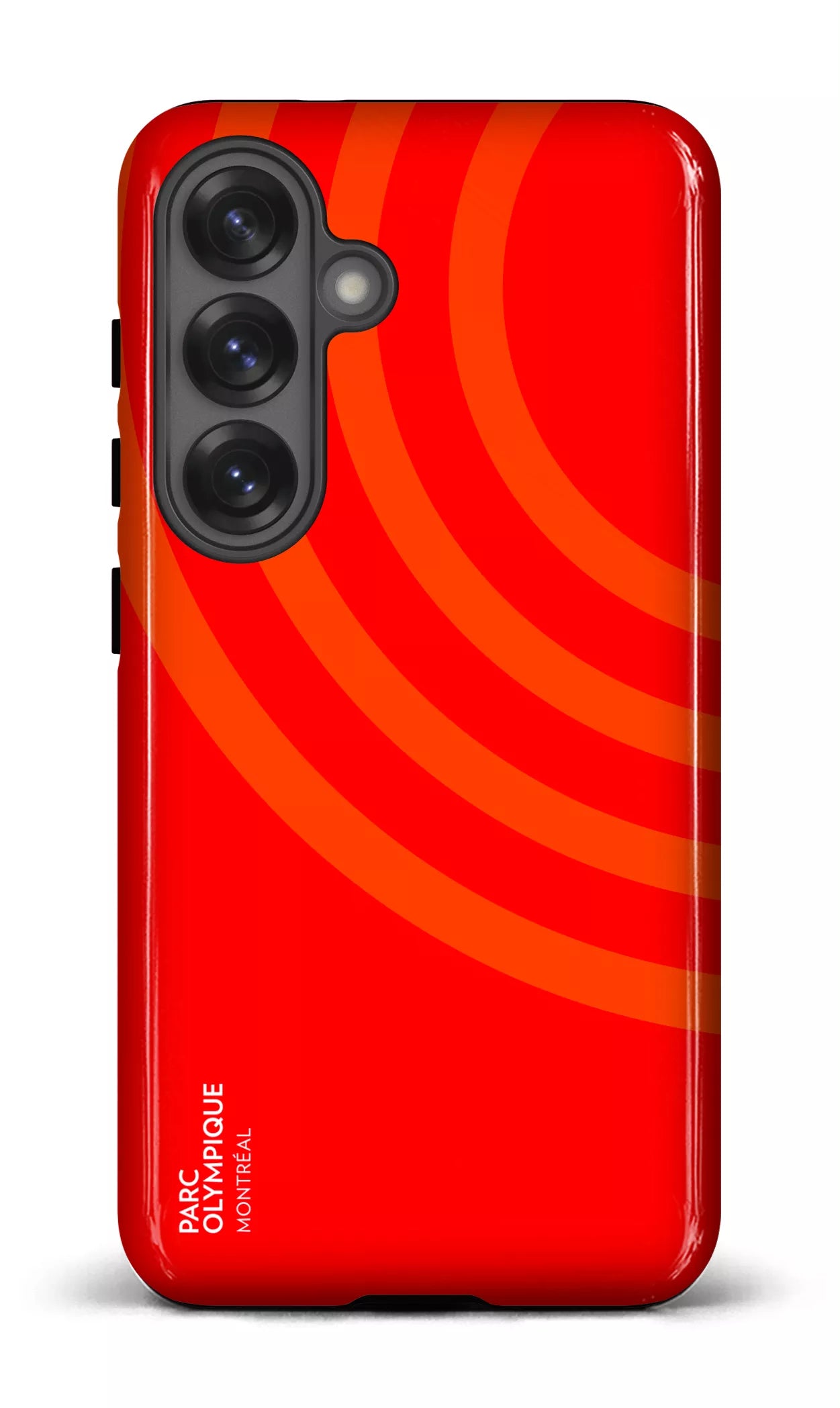 Galaxy S25 Tough (Gloss) Parc Olympique - Logo Rouge -