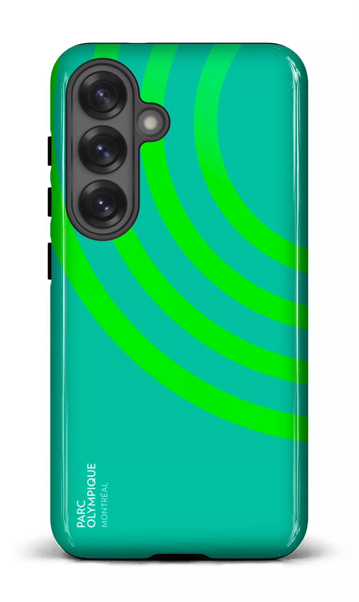 Galaxy S25 Tough (Gloss) Parc Olympique - Logo Vert -