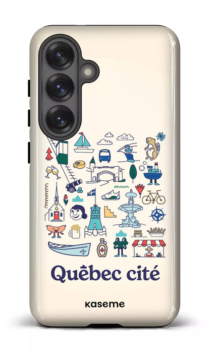 Galaxy S25 Tough (Gloss) Québec illustré -