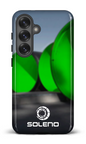 Galaxy S25 Tough (Gloss) Soleno gros tuyaux vert -