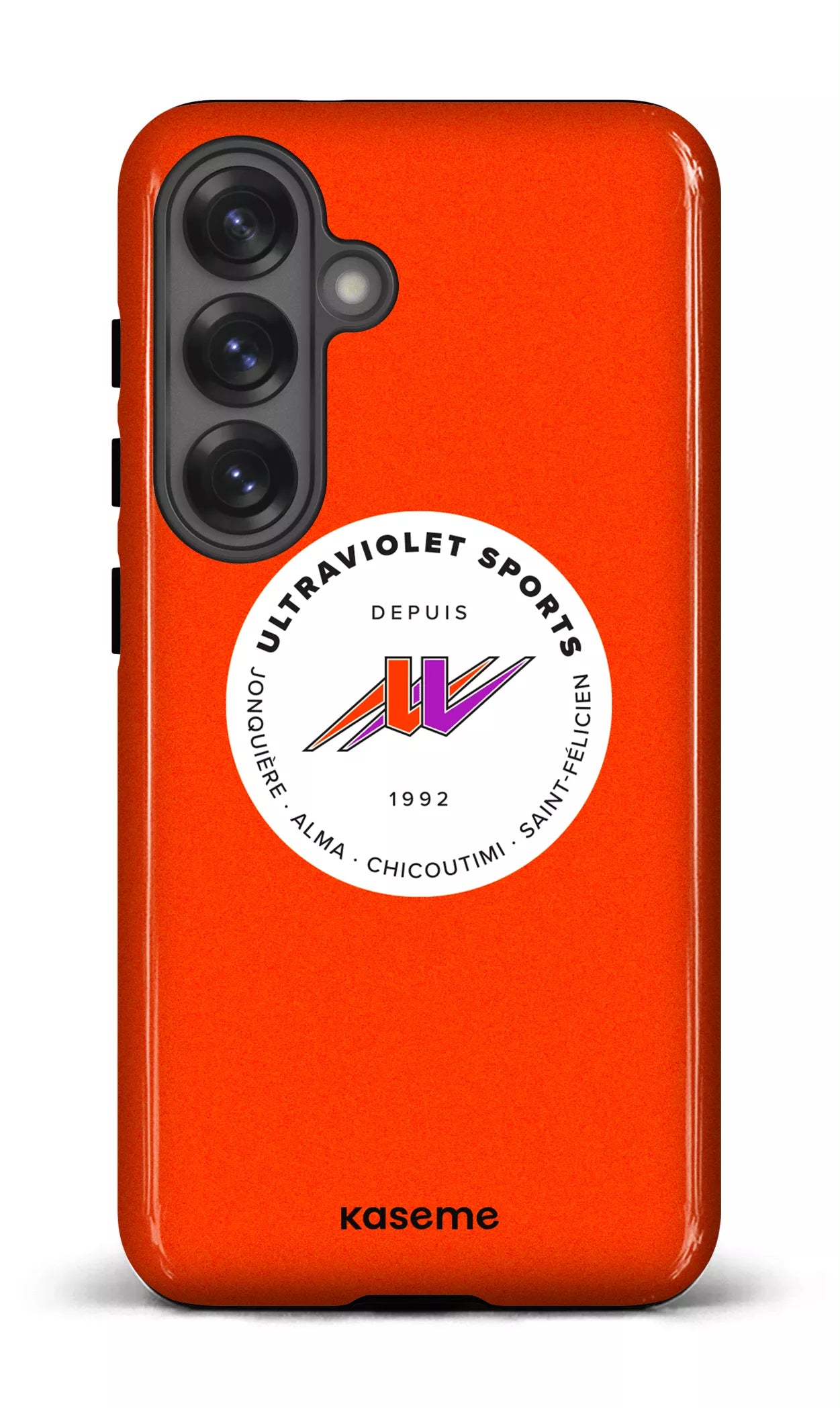 Galaxy S25 Tough (Gloss) UltraViolet - Orange -