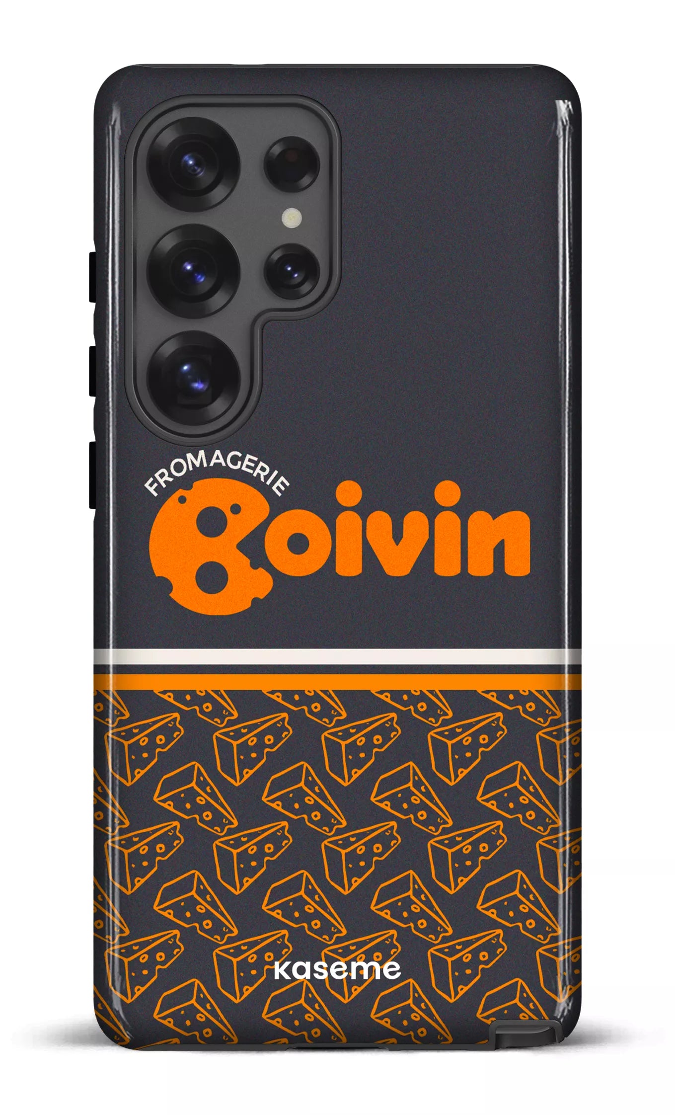 Galaxy S25 Ultra Tough (Gloss) Boivin Gris x Fromages -