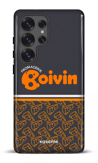 Galaxy S25 Ultra Tough (Gloss) Boivin Gris x Fromages -