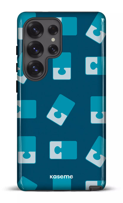Galaxy S25 Ultra Tough (Gloss) Casse-tête Bleu -