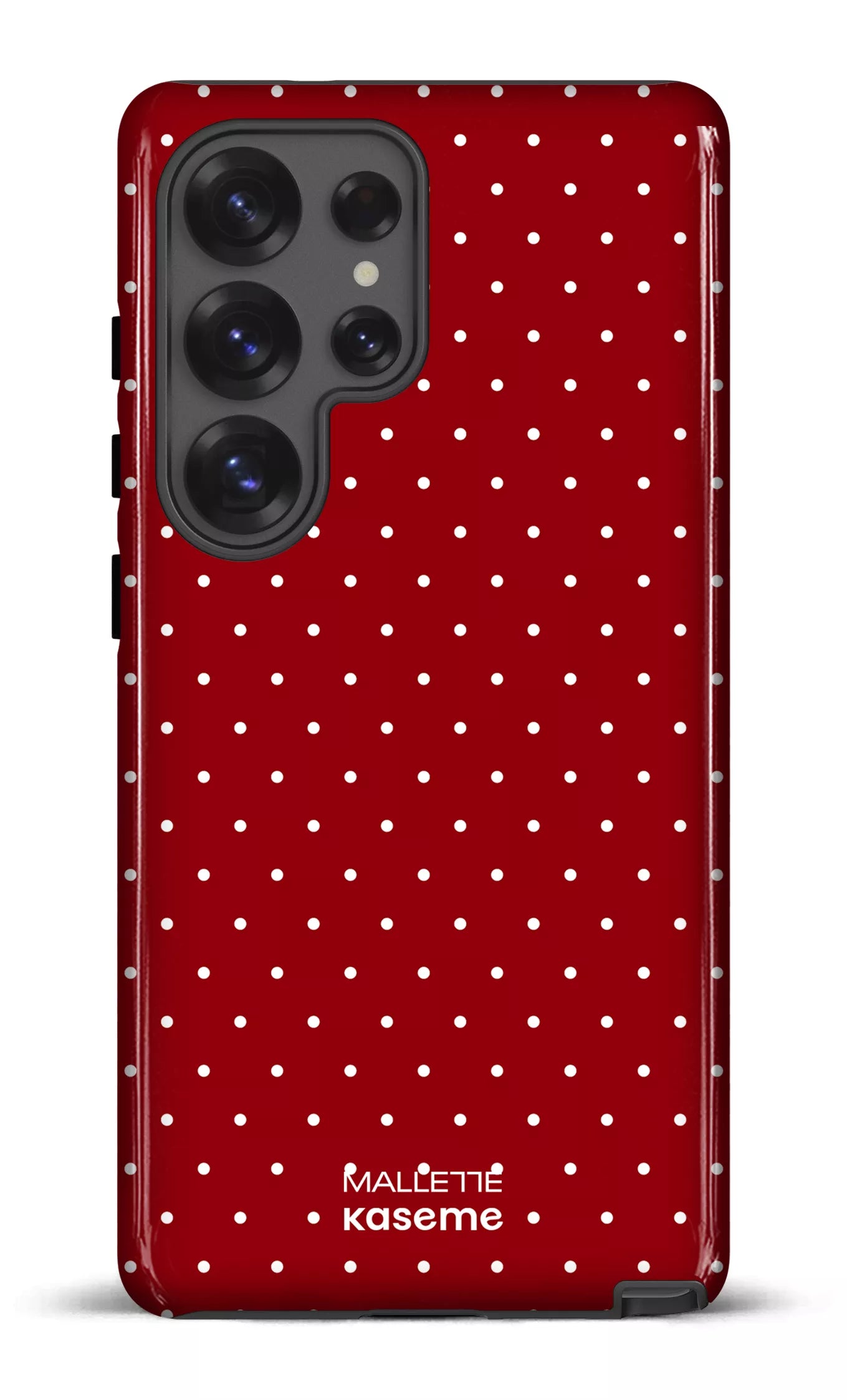 Galaxy S25 Ultra Tough (Gloss) Ditsy Rouge x Mallette -