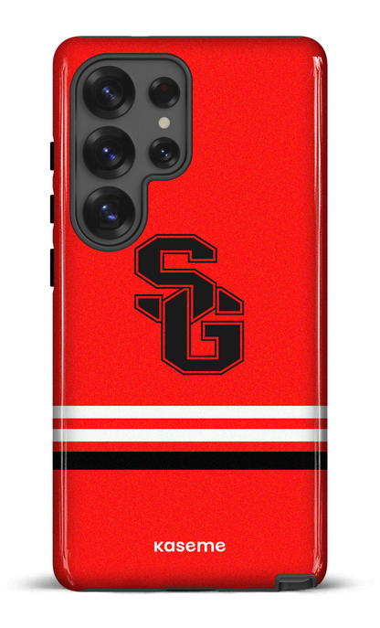 Galaxy S25 Ultra Tough (Gloss) Dragons PSG Rouge -