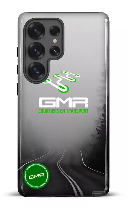 Galaxy S25 Ultra Tough (Gloss) GMR Route Noir et Blanc -