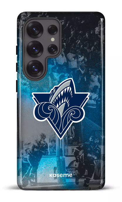 Galaxy S25 Ultra Tough (Gloss) Océanic Logo & Foule -