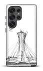 Galaxy S25 Ultra Tough (Gloss) Parc Olympique - Croquis Blanc -
