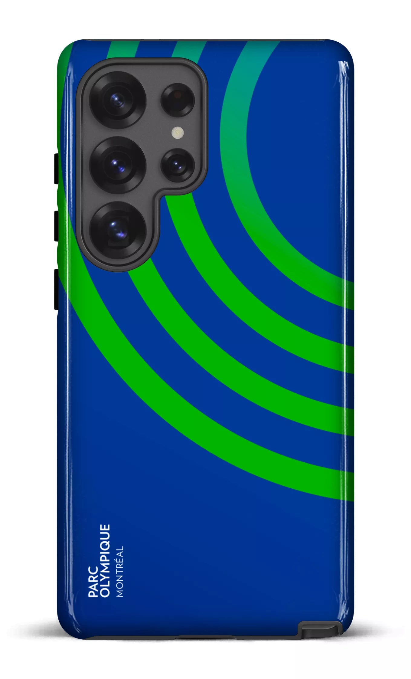 Galaxy S25 Ultra Tough (Gloss) Parc Olympique - Logo Bleu -