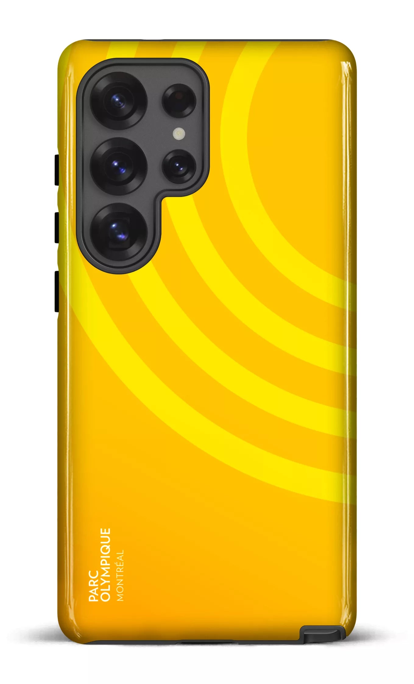 Galaxy S25 Ultra Tough (Gloss) Parc Olympique - Logo Jaune -