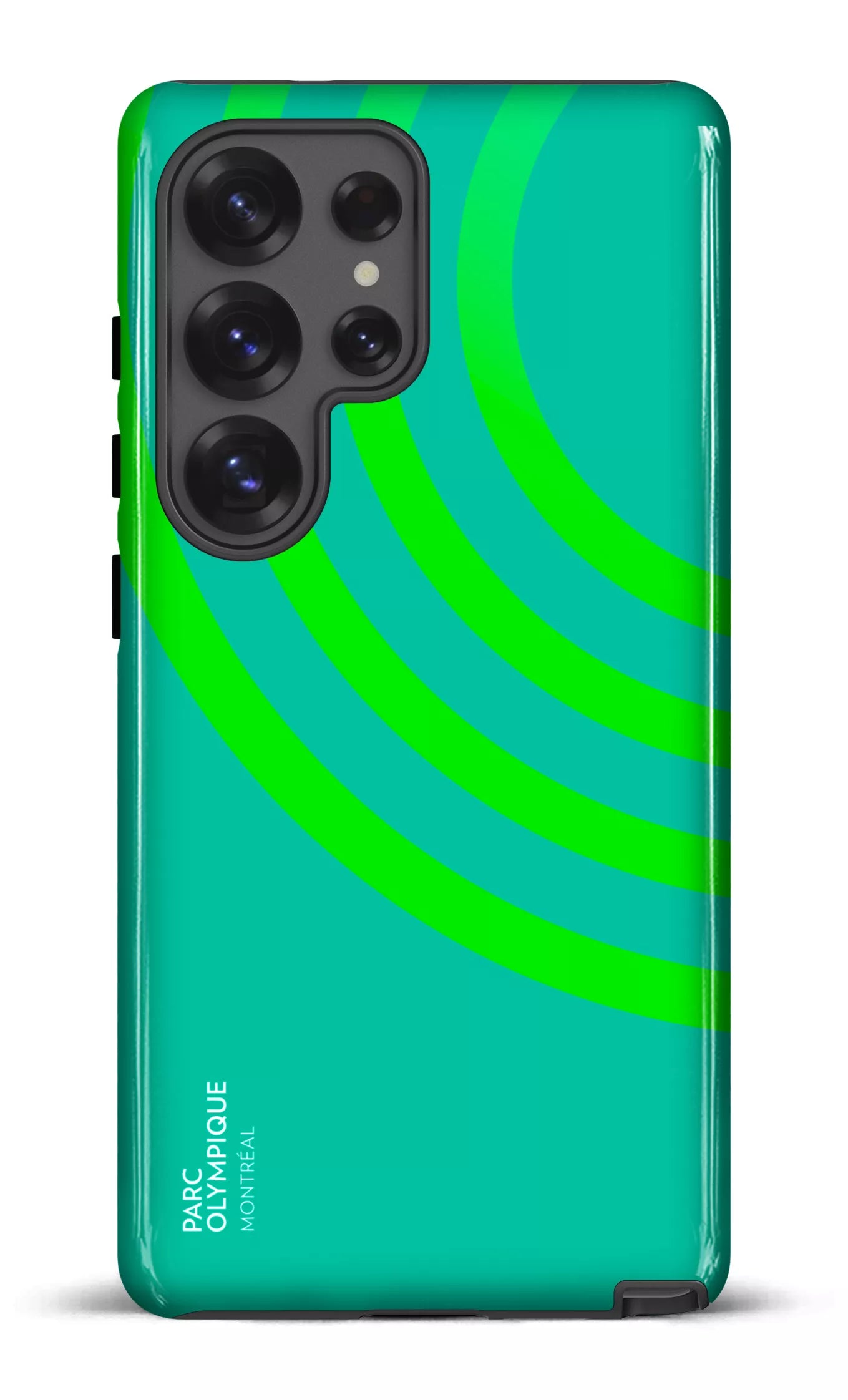 Galaxy S25 Ultra Tough (Gloss) Parc Olympique - Logo Vert -