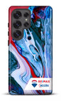Galaxy S25 Ultra Tough (Gloss) Peinture marbrée claire -