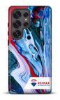 Galaxy S25 Ultra Tough (Gloss) Peinture marbrée claire de Francheville -