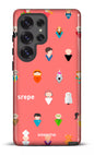 Galaxy S25 Ultra Tough (Gloss) Personnages Saumon -