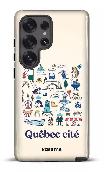 Galaxy S25 Ultra Tough (Gloss) Québec illustré -