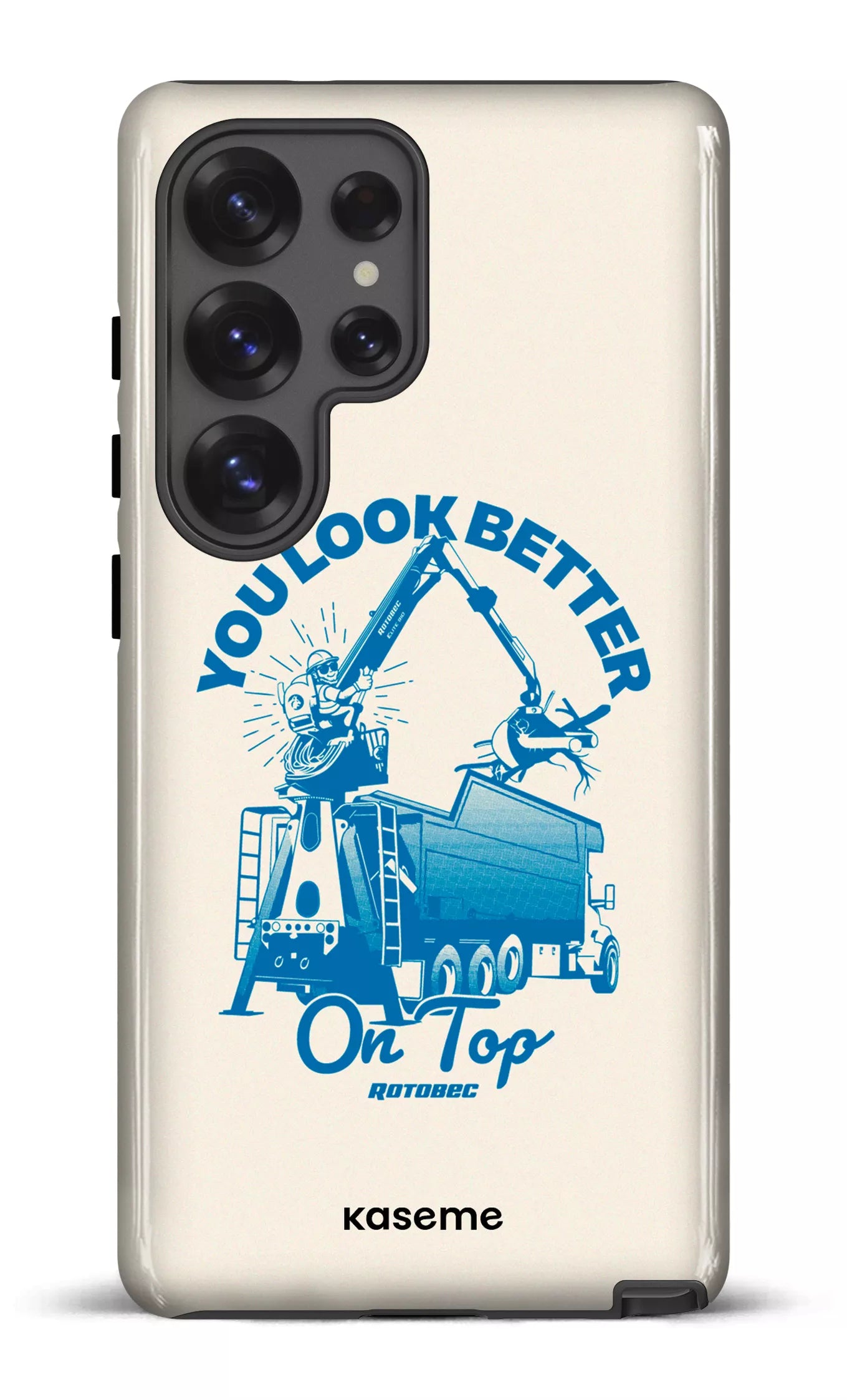 Galaxy S25 Ultra Tough (Gloss) Rotobec Beige -